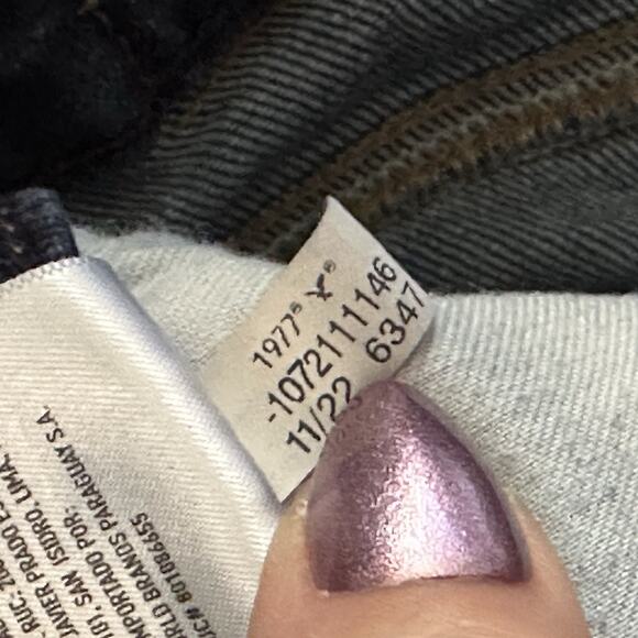 American Eagle Original Straight Flex Blue Jeans 28 32 - Picture 9 of 10